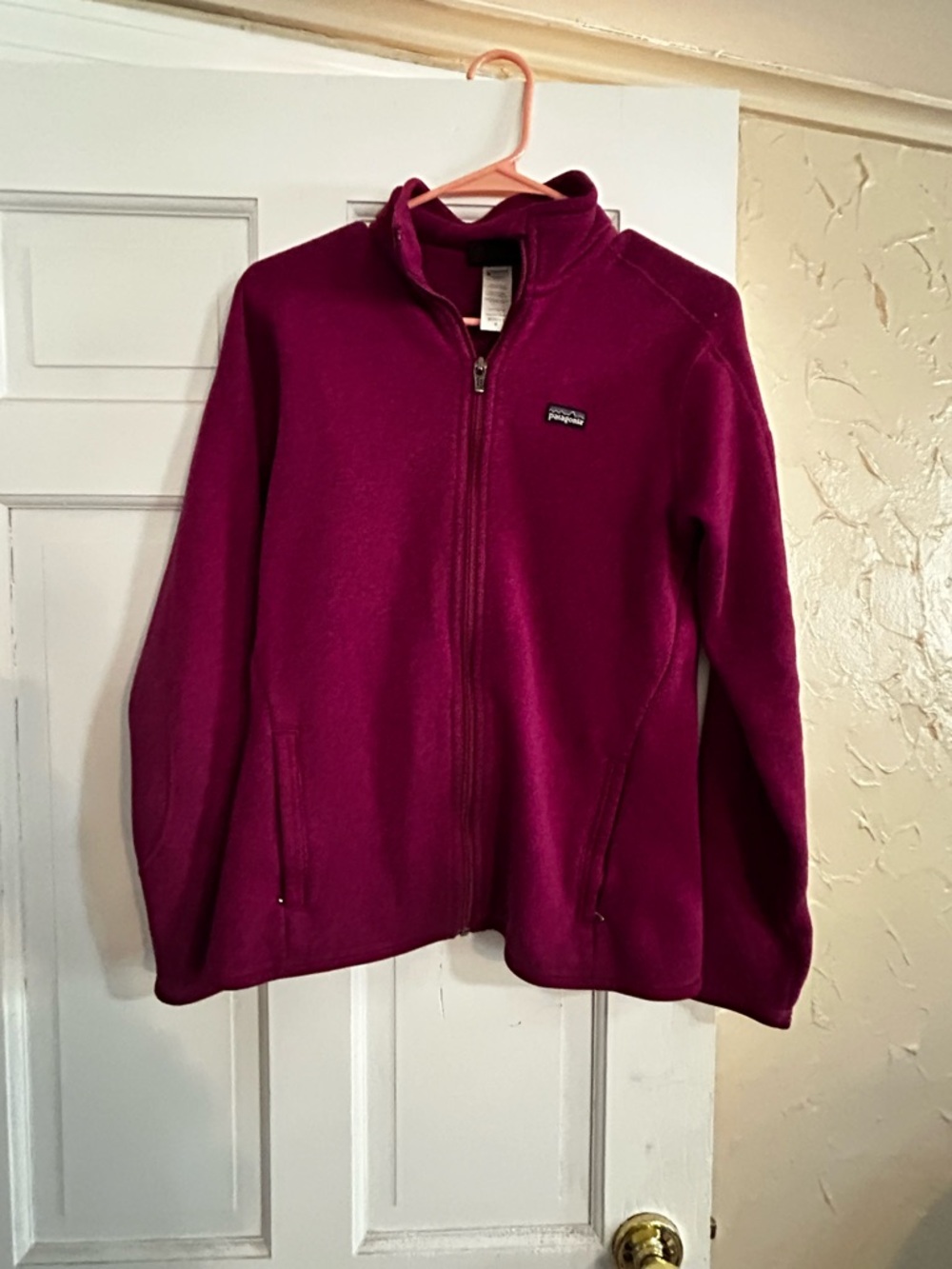 Patagonia women’s Magenta Full-Zip Fleece Jacket